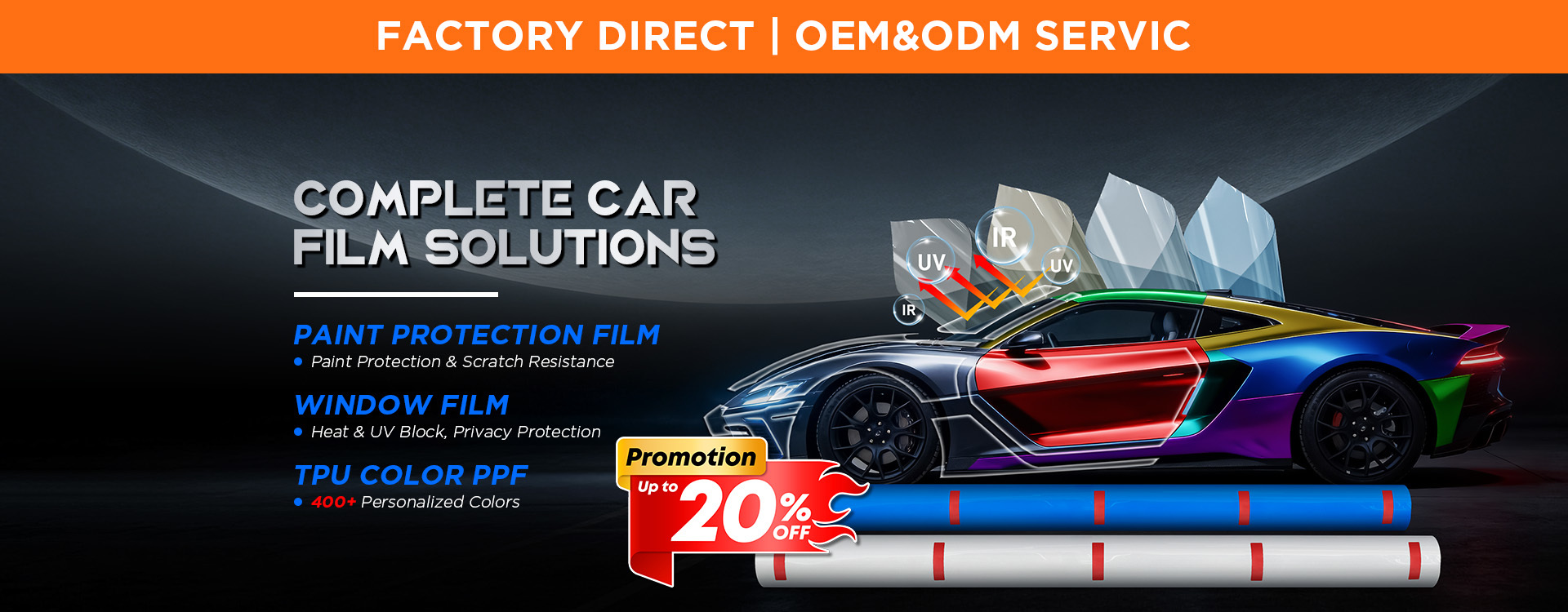 کیفیت فیلم محافظ رنگ خودرو کارخانه